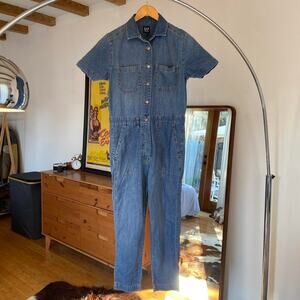Gap vintage overall denim jumpsuit